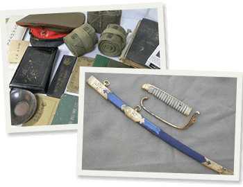 軍服・軍帽・軍装品高価買取致します。