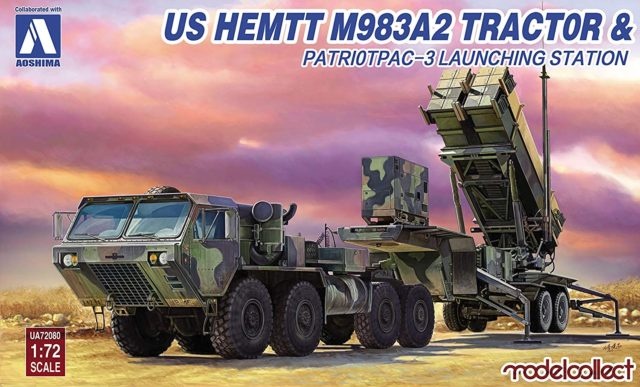 1/72 アメリカ陸軍 HEMTT M983&パトリオットPAC3発射機