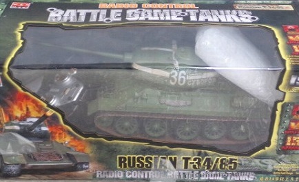 1/16 RC ロシア T-34/85 ラジコン