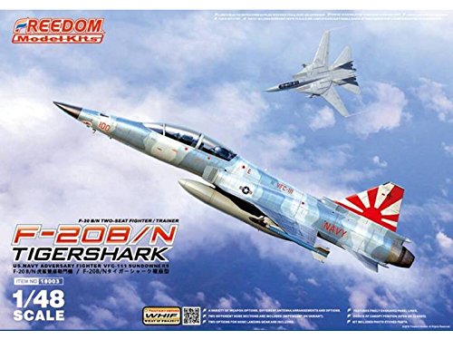 1/48 F-20B/N タイガーシャーク 複座戦闘機/練習機