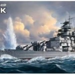 1/700 ドイツ海軍 戦艦 ビスマルク 色分け済みプラモデル