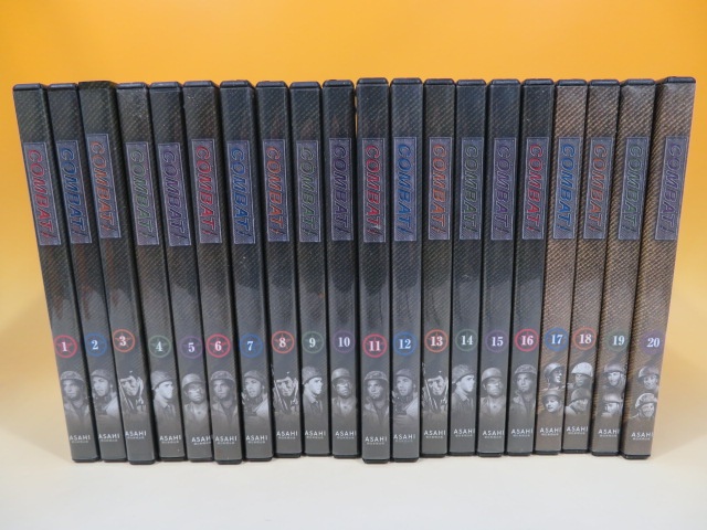 COMBAT!（コンバット）DVDコレクションや戦闘機もののDVDを約100本お譲り頂きました。