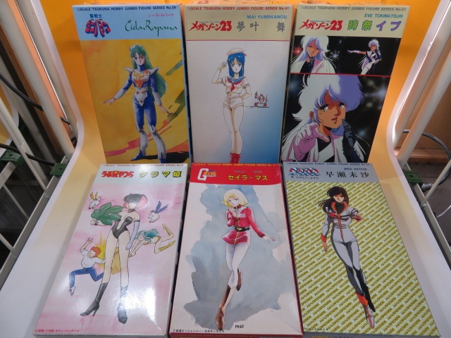 「メガゾーン23　夢叶舞 1/6 ガレージキット」フィギュアや懐かしのソフビ人形、特撮・ヒーロー本などを買い受けました。