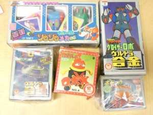 グロイザーロボなど合金おもちゃ 5点